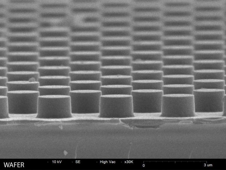 Silicon wafer SEM